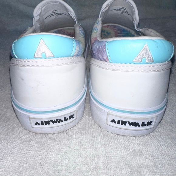 NWOB (Display) Women’s Size 8 1/2M Airwalk Ride-J Slip One Sneaker Shoes Tie Dye - Picture 6 of 8